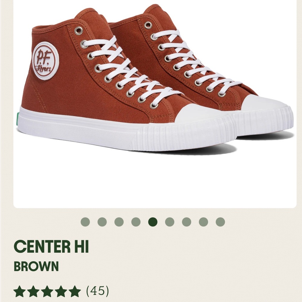 NWT PF Flyers High-Top Sneakers unisex